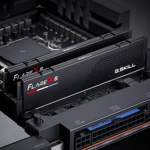 G.Skill Flare X5 32GB (16GBx2) DDR5 6000MHz Desktop Ram (Matte Black)